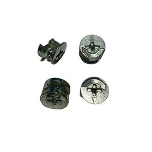 IKEA Metal Cam Lock Nuts Part # 110630 (4 Pack) Furniture Hardware Fittings